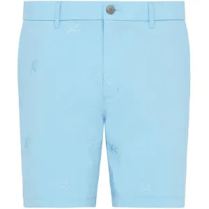 Original Penguin All-Over Pete Embroidery Shorts - Aquarius