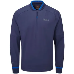 Oscar Jacobson Redfern 1/2 Zip Jacket - Navy