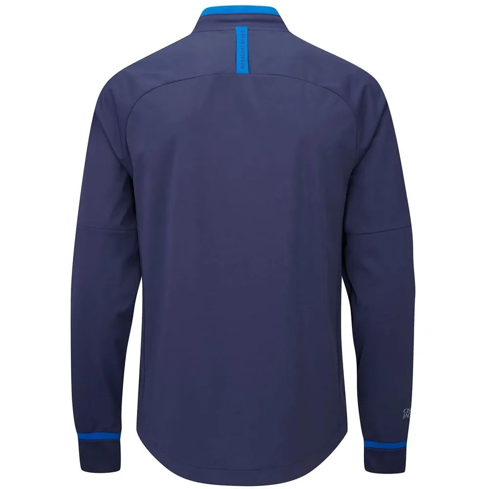 Oscar Jacobson Redfern 1/2 Zip Jacket - Navy