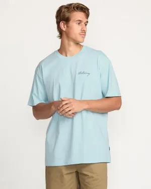 Osmosis Regular Tee - Coastal Blue Billabong
