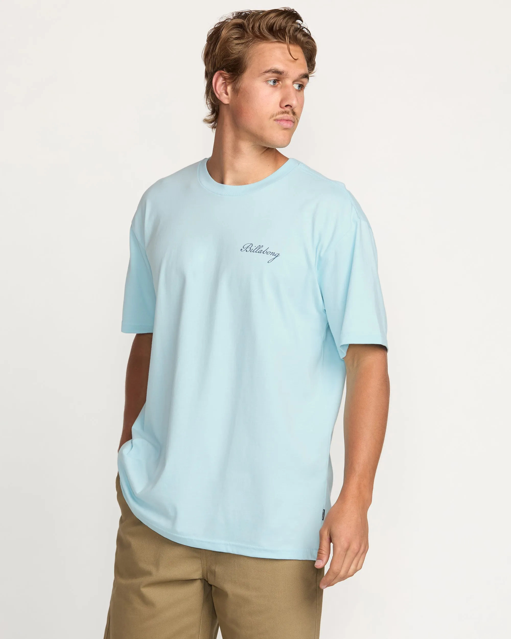 Osmosis Regular Tee - Coastal Blue Billabong