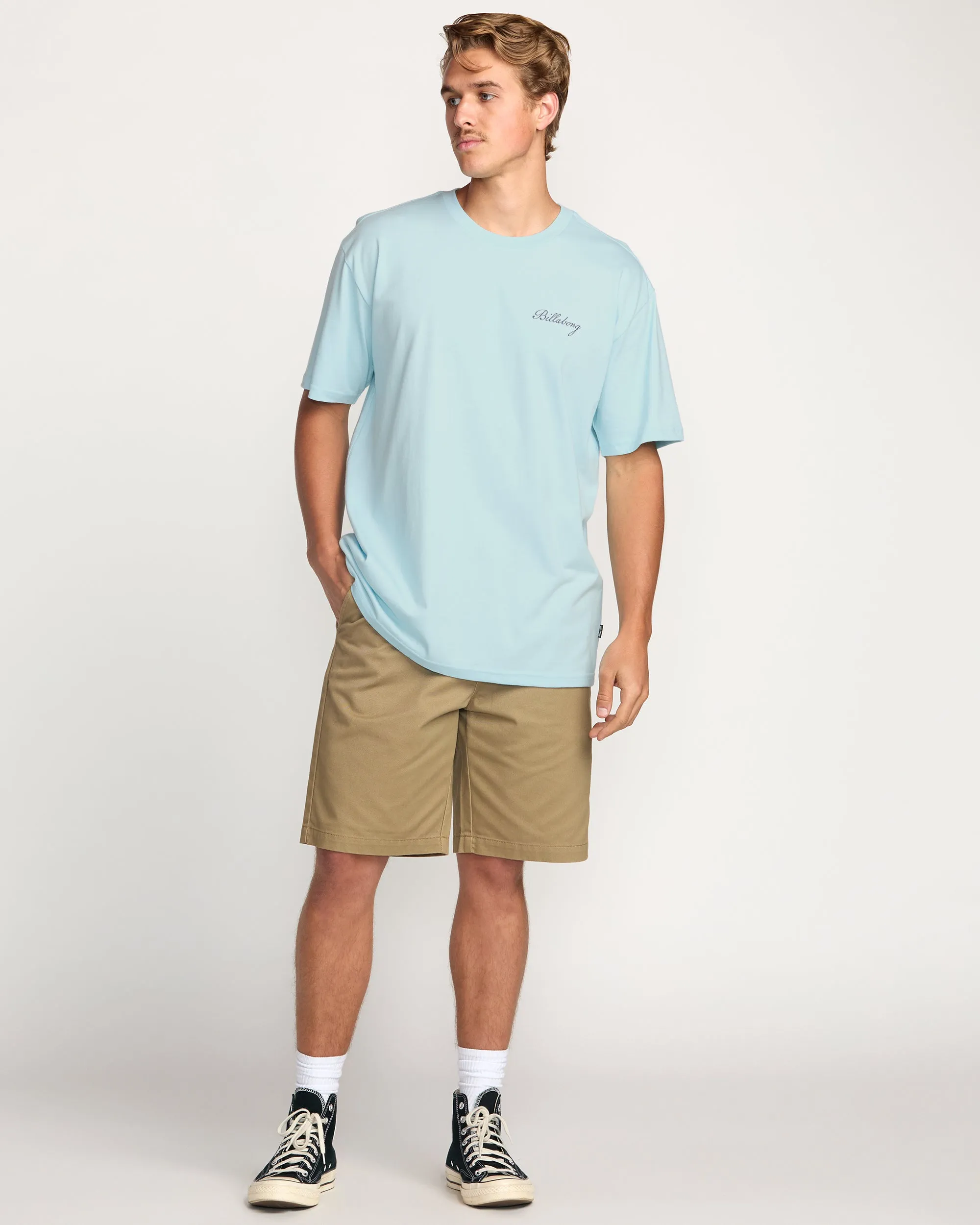 Osmosis Regular Tee - Coastal Blue Billabong