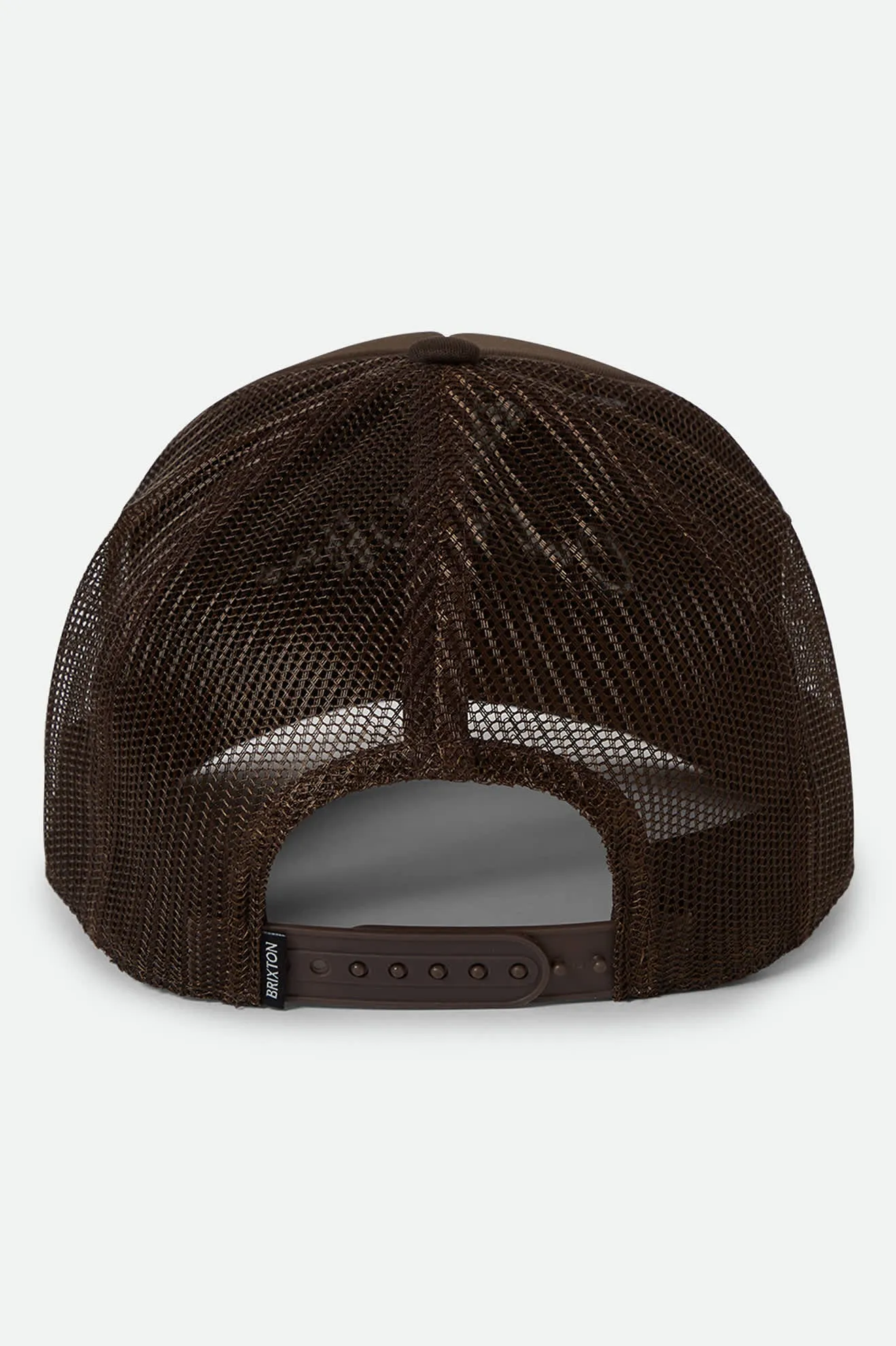 Out Of Office Netplus Trucker Hat - Pinecone Brown/Pinecone Brown Brixton