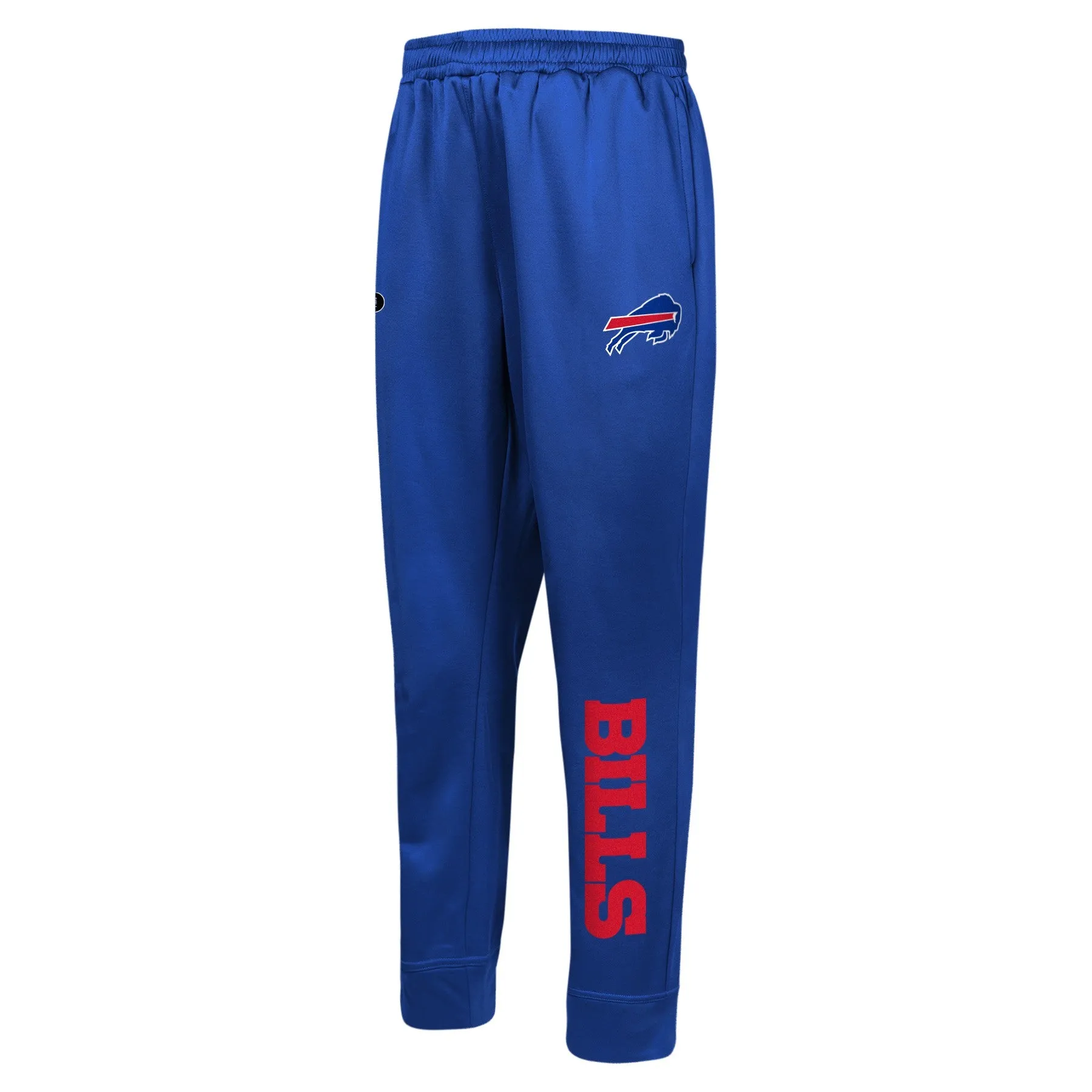 Outerstuff NFL Men's Buffalo Bills Side Line Elastic Tech Joggers