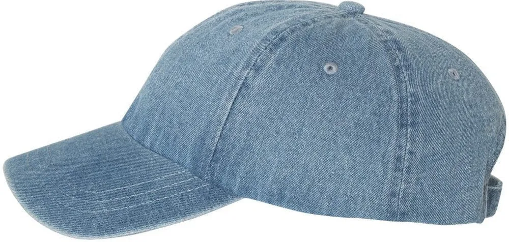 OUTLET-Mega Cap Washed Denim Cap