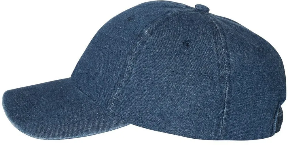 OUTLET-Mega Cap Washed Denim Cap