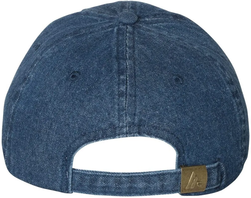 OUTLET-Mega Cap Washed Denim Cap