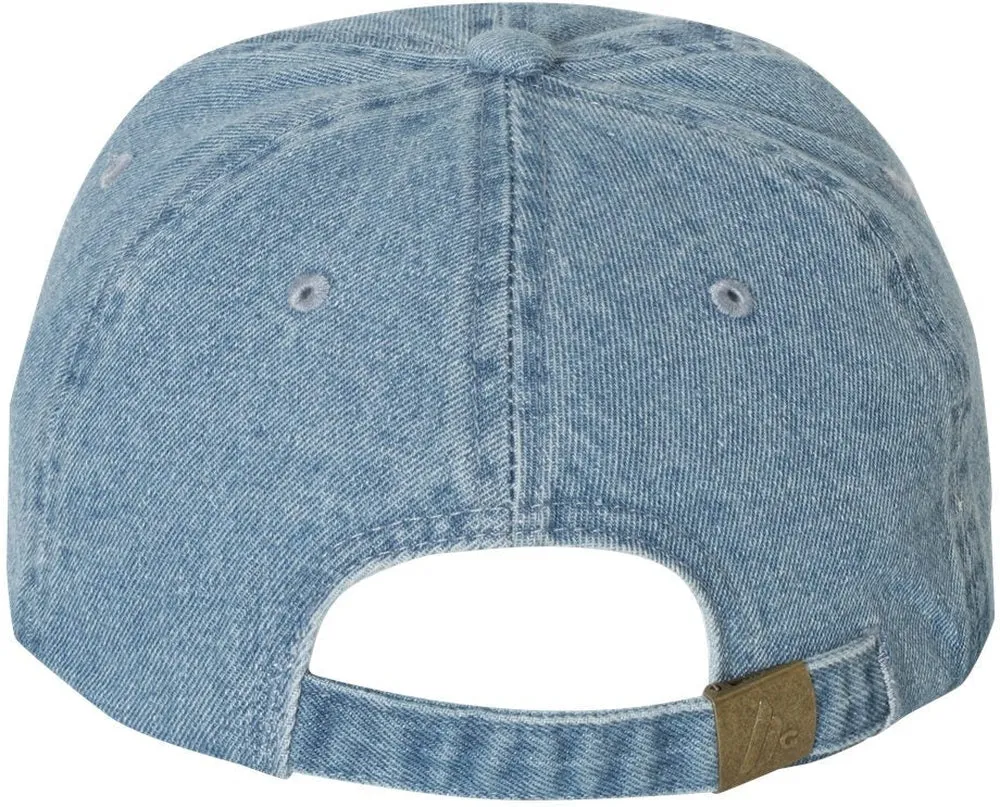 OUTLET-Mega Cap Washed Denim Cap