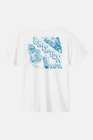 Paco S/S Tailored T-Shirt - White Brixton