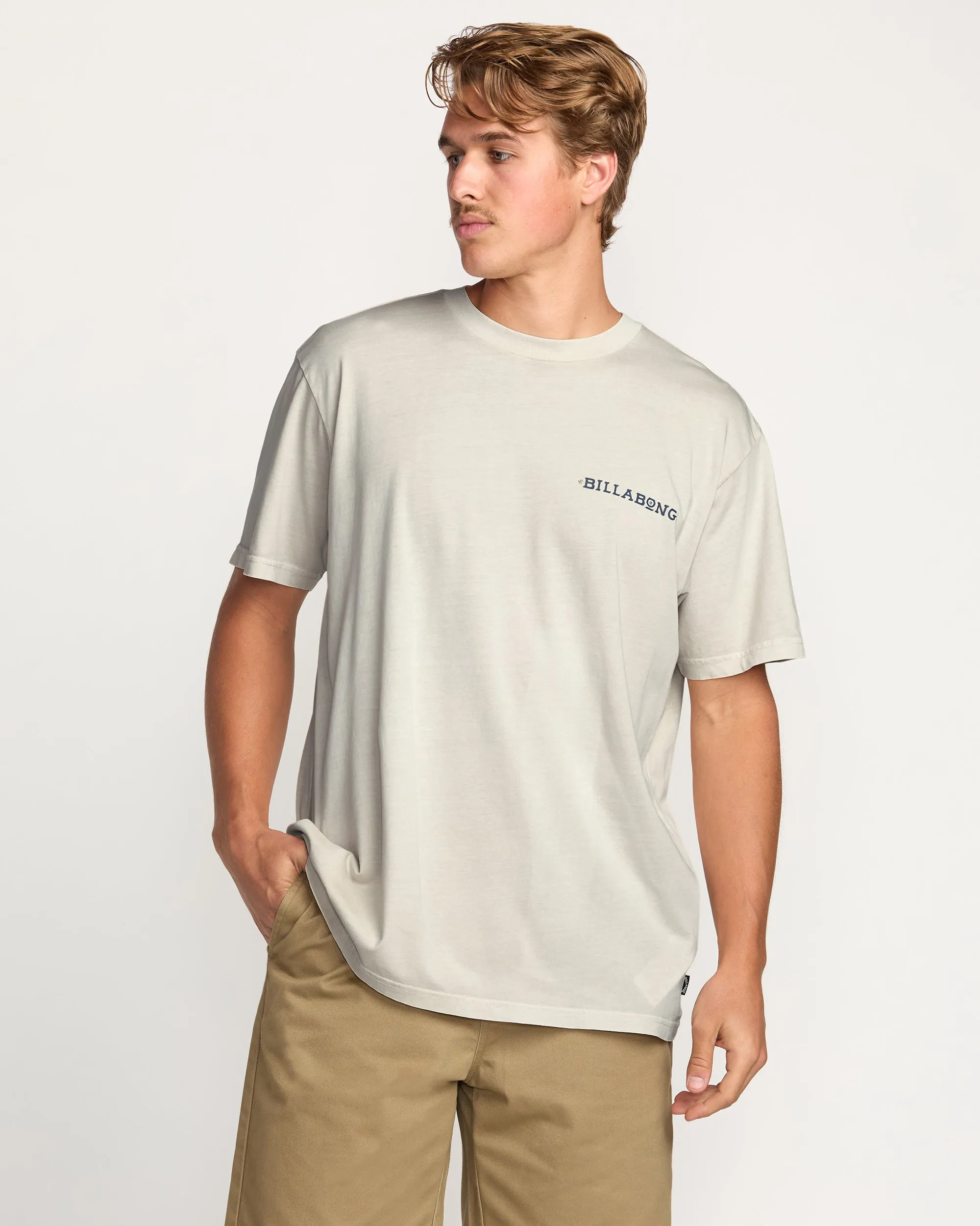 Paise Haze Premium Wave Wash Tee - Chino Billabong