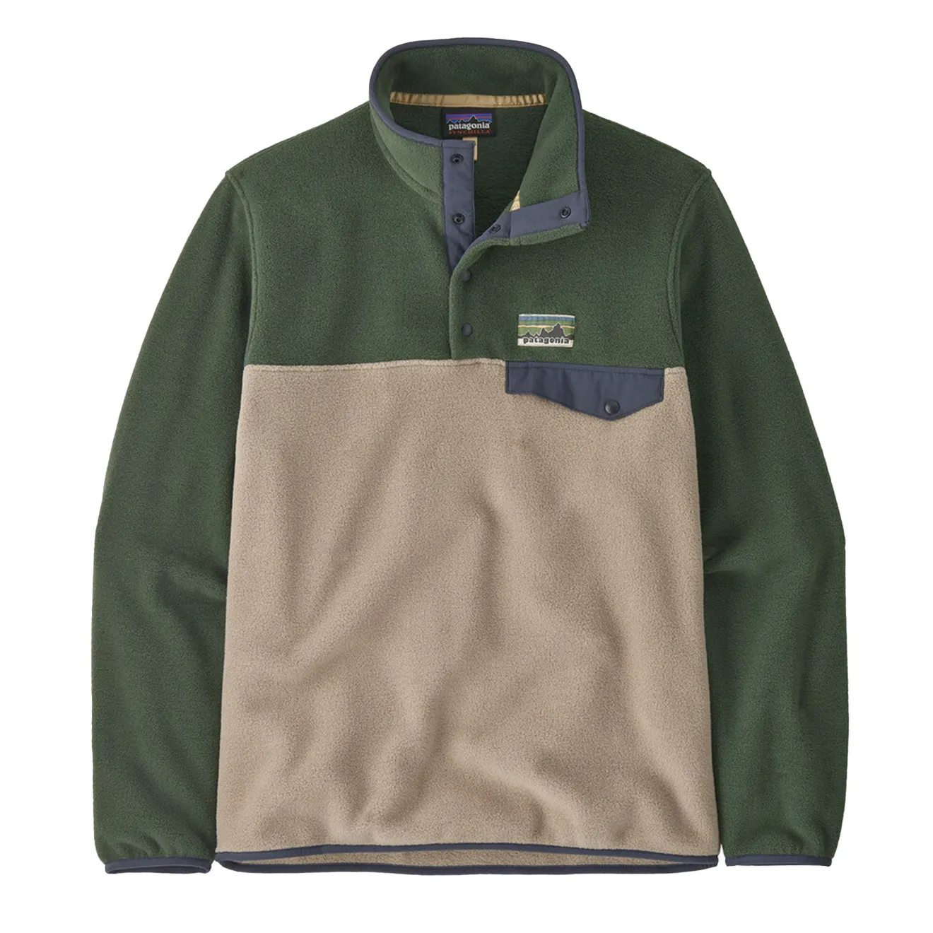 Patagonia Lightweight Synch Snap-T Pullover Seabird Grey