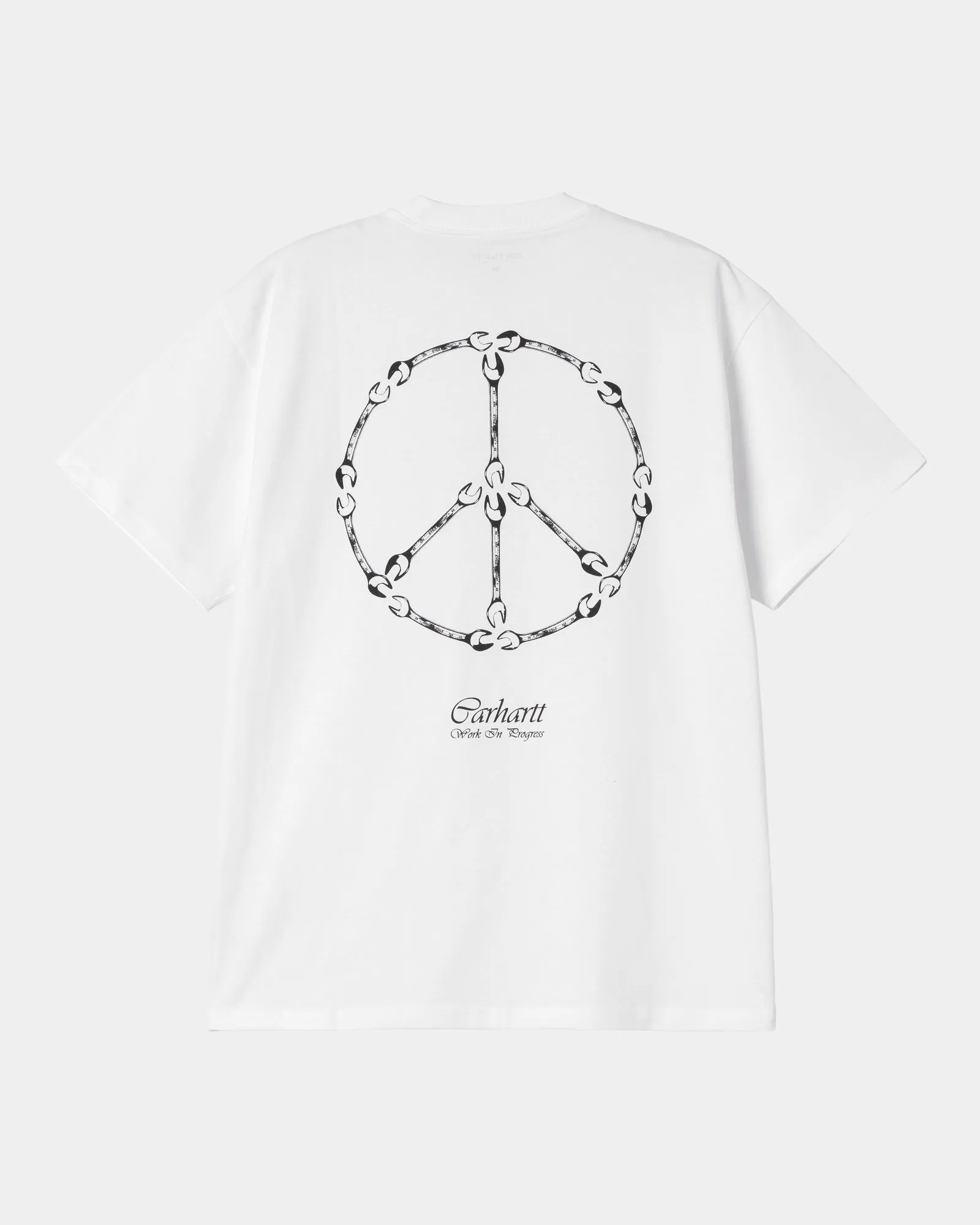 Peace And Work T-Shirt | White / Black Carhartt WIP