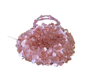Peach Pearl Evening Bag