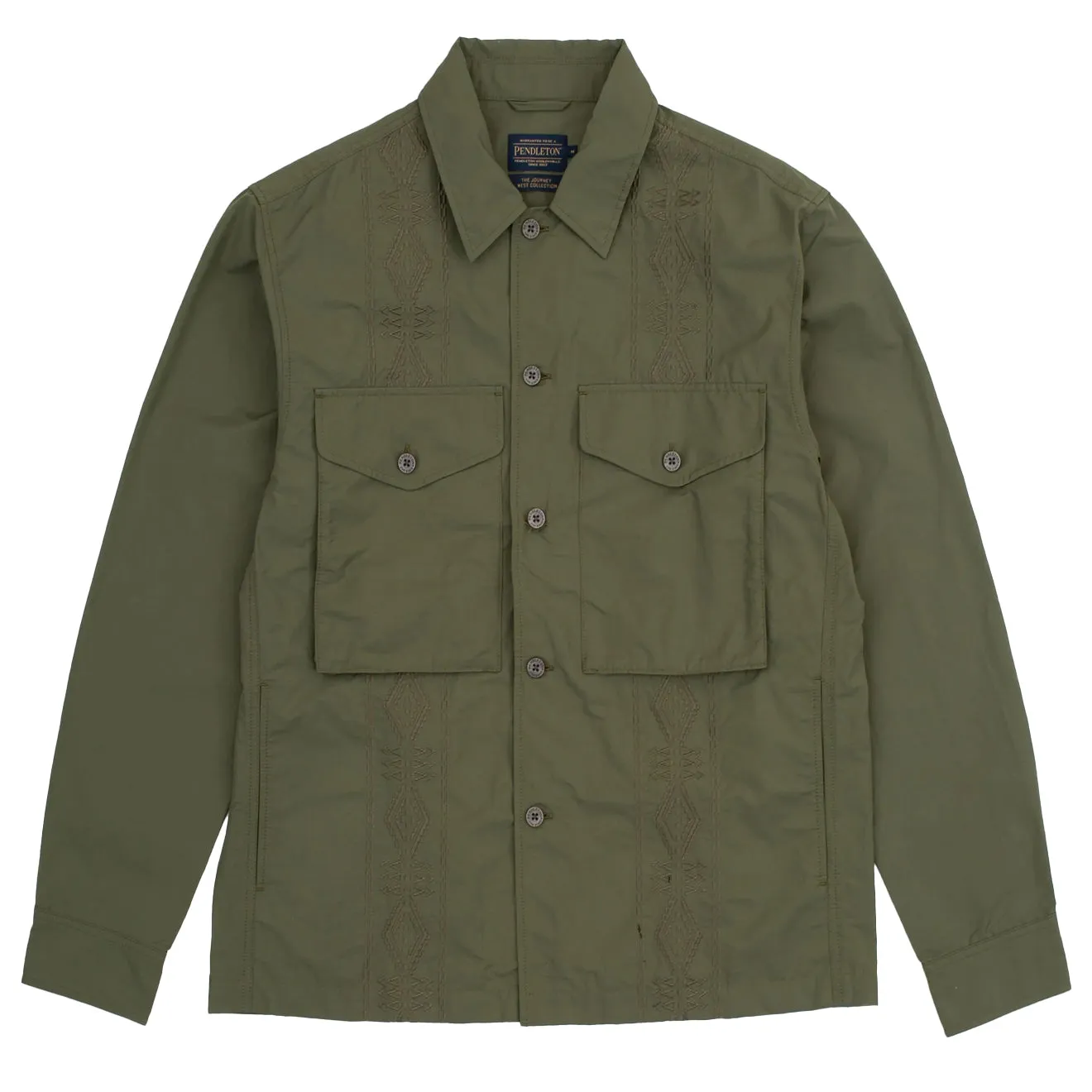 Pendleton Parachute Overshirt Olive