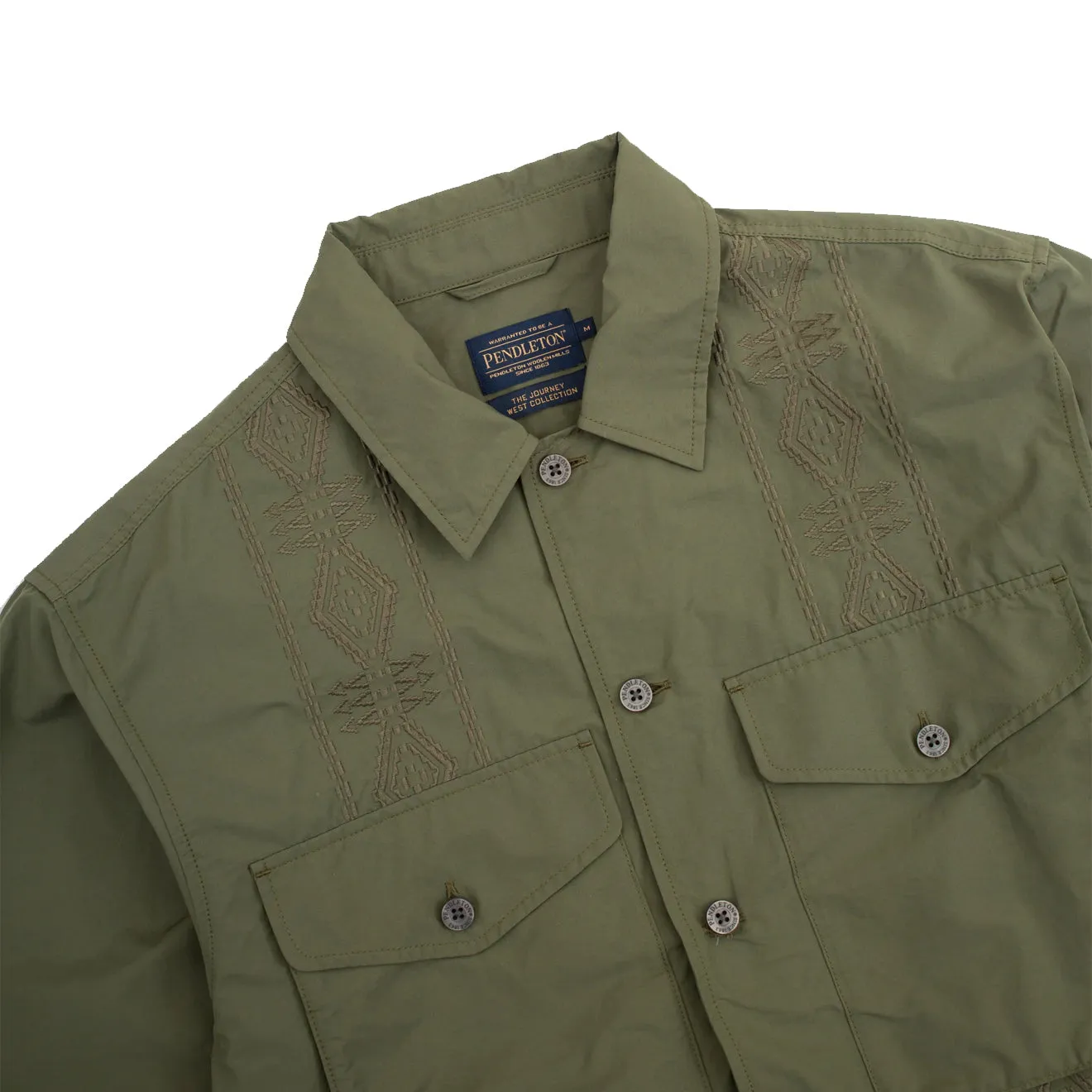 Pendleton Parachute Overshirt Olive