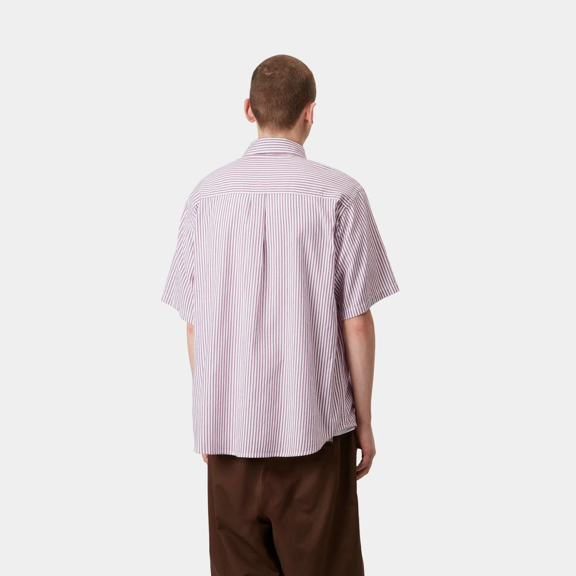 Phelps Stripe Shirt | Mulberry Carhartt WIP