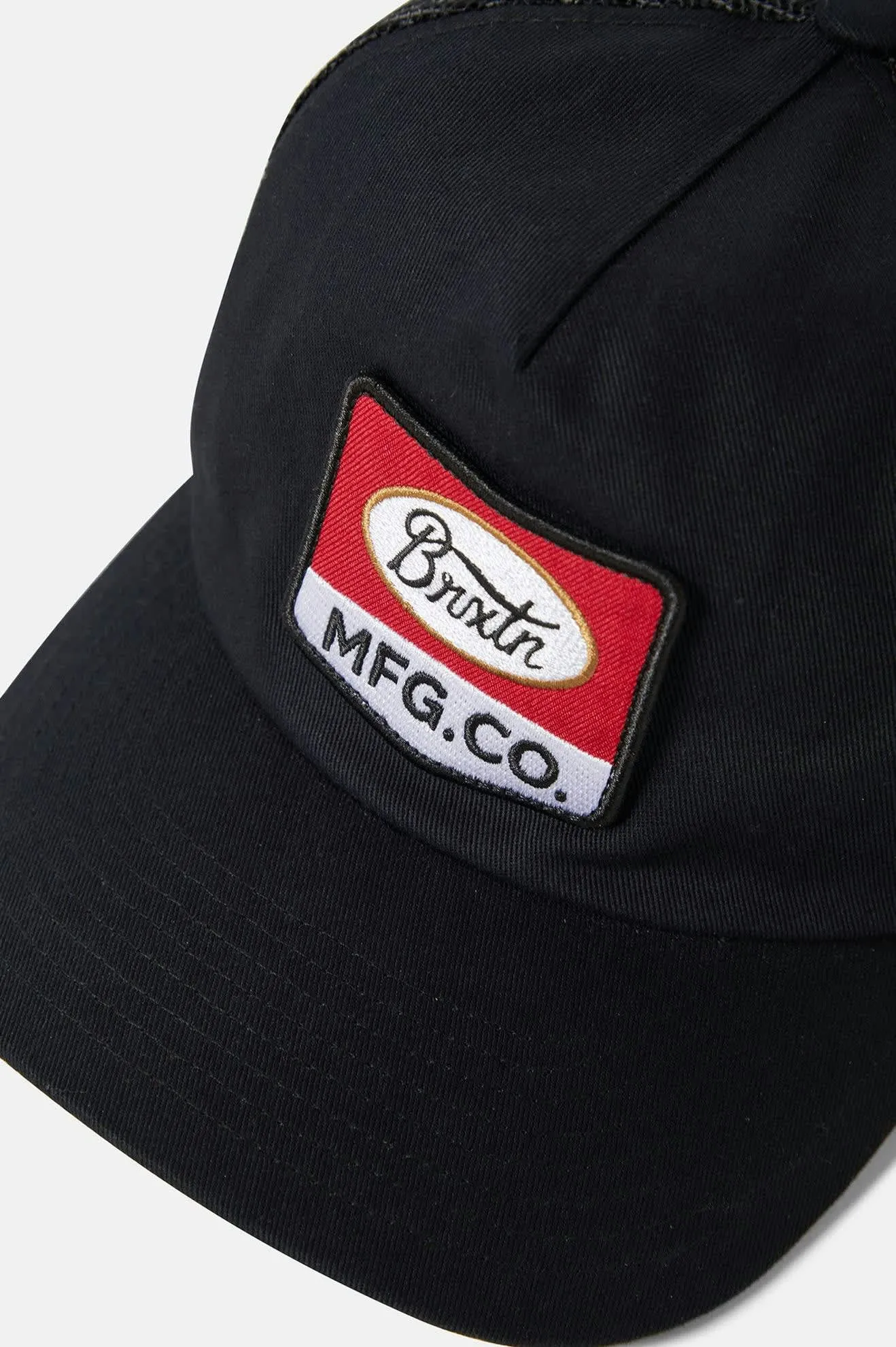 Phillips Netplus Trucker Hat - Black/Black Brixton