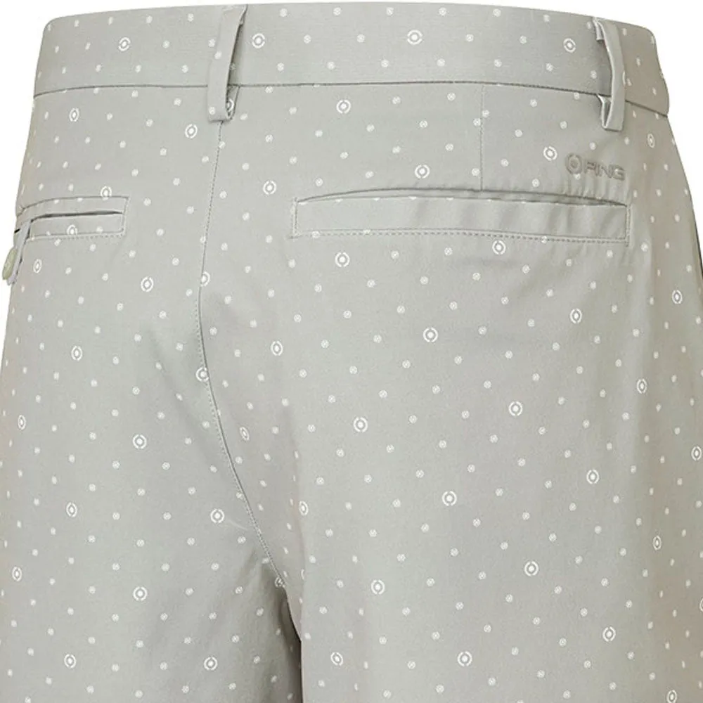 Ping Eye Mark Shorts - Dark Mineral/White