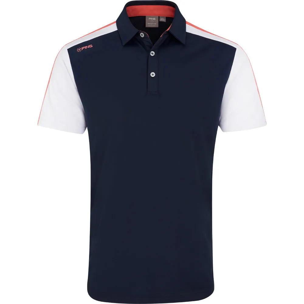 Ping Kelly Polo Shirt - Navy Multi