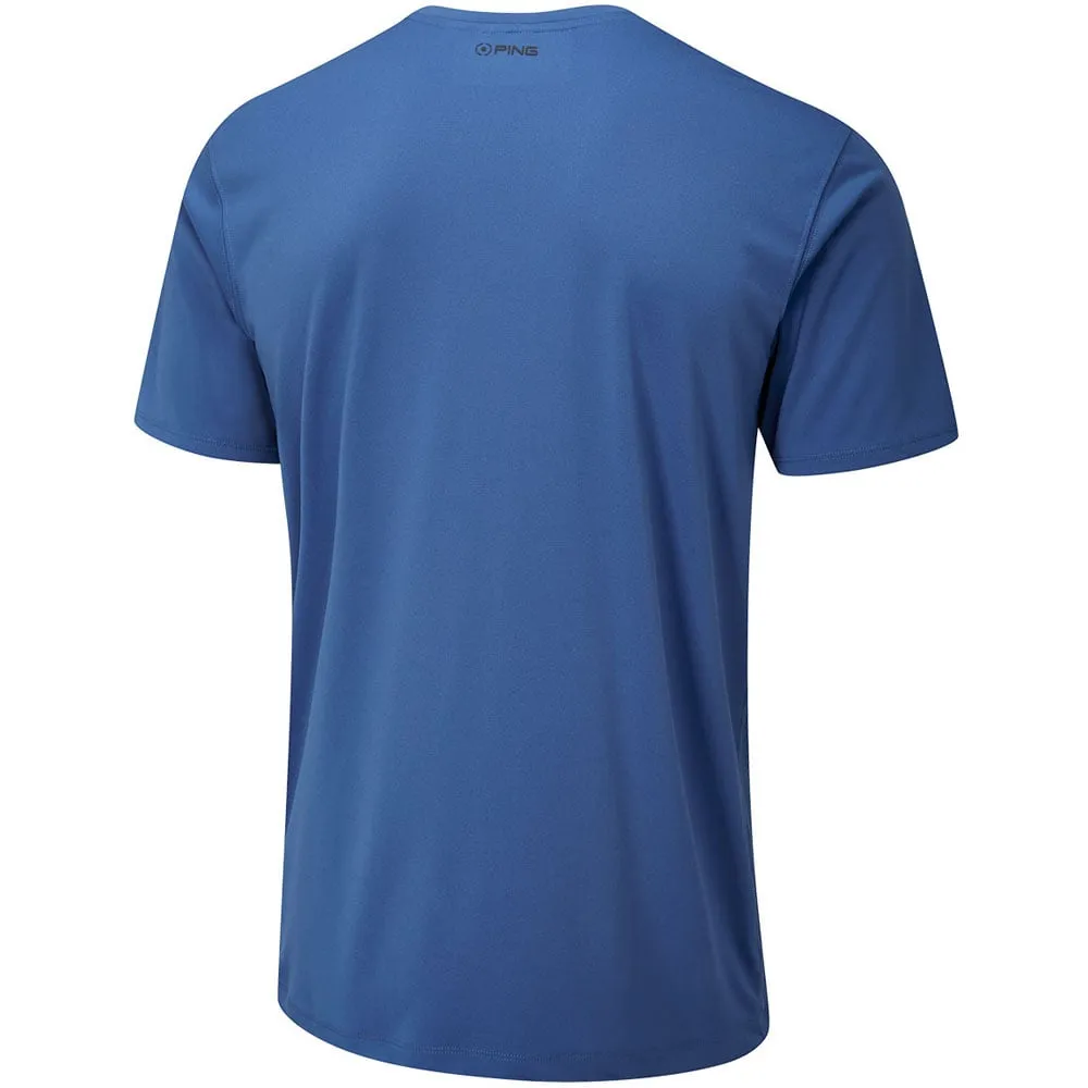 Ping Logo Tee Polo Shirt - Horizon