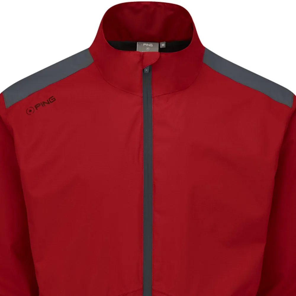 Ping SensorDry S2 Waterproof Jacket - Firebrick/Asphalt