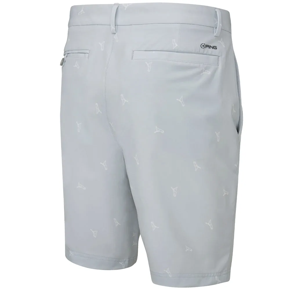 Ping Swift SensorCool Shorts - Pearl Grey/White