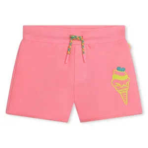 Pink Ice Cream Graphic Shorts