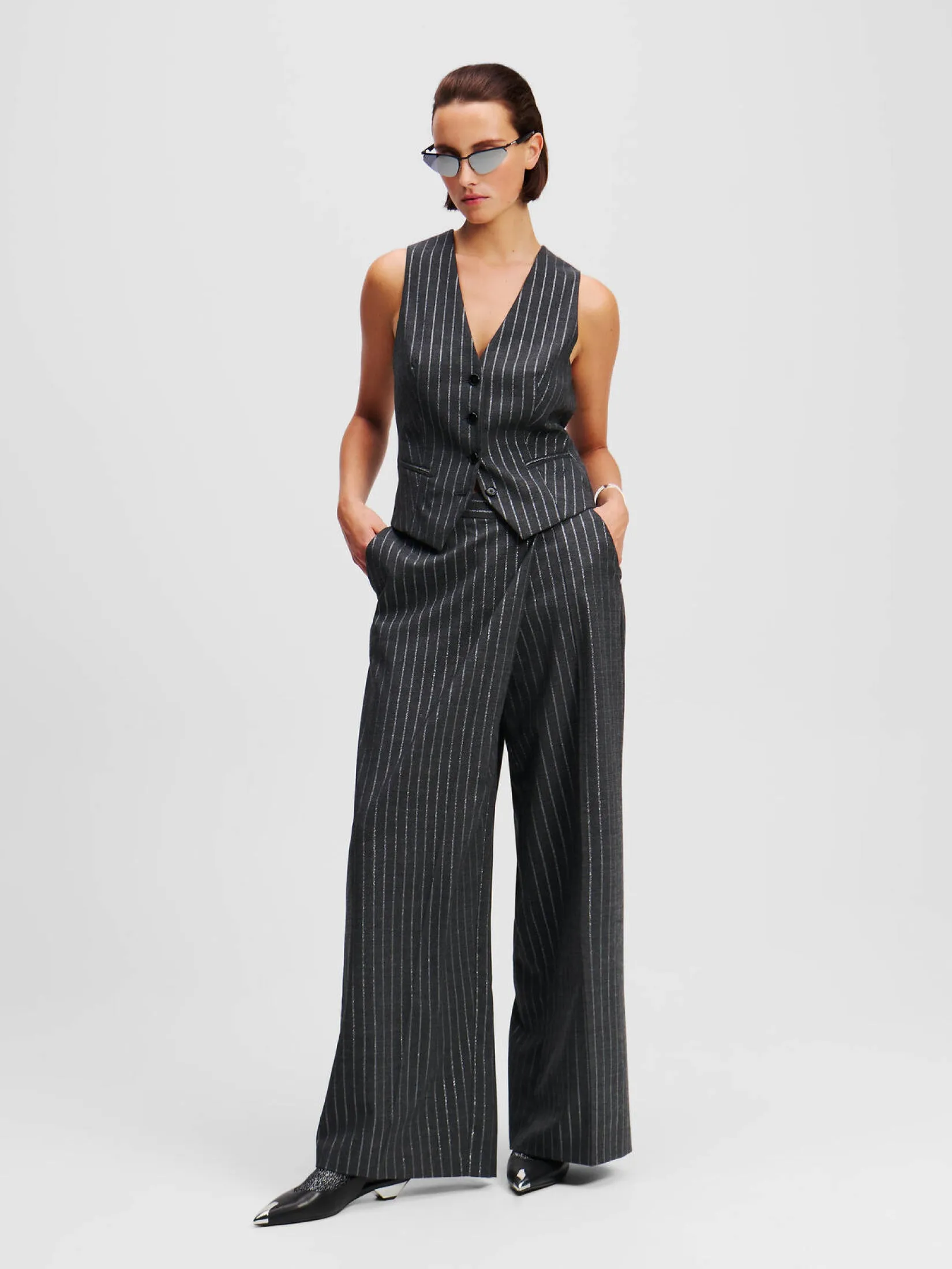 PINSTRIPE WAISTCOAT
