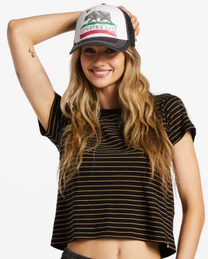 Pitstop Trucker Hat - Char 1 Billabong