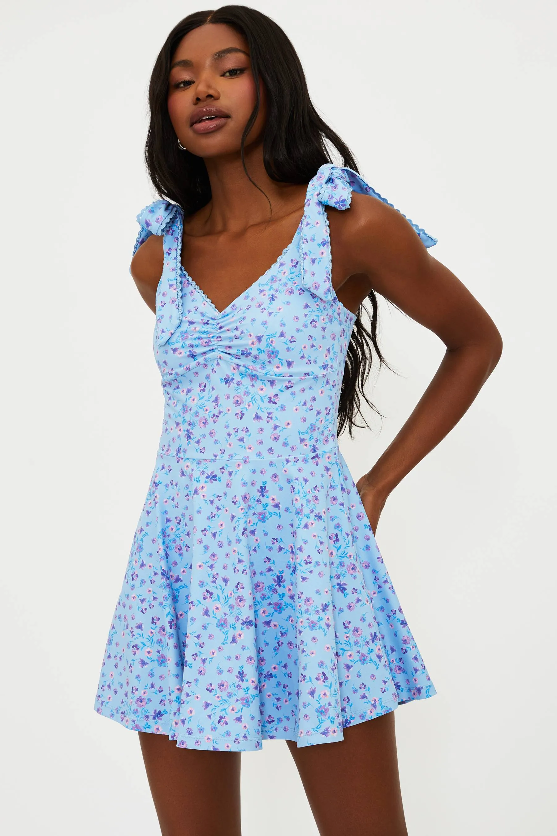Pixie Dress Iris Petal Beach Riot