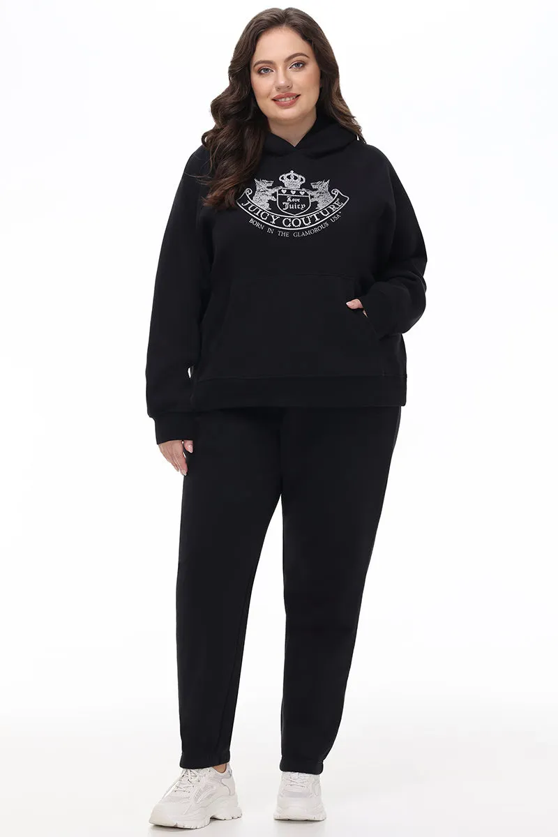 Plus-Size Small Bling Fleece Sweatpants Juicy Couture