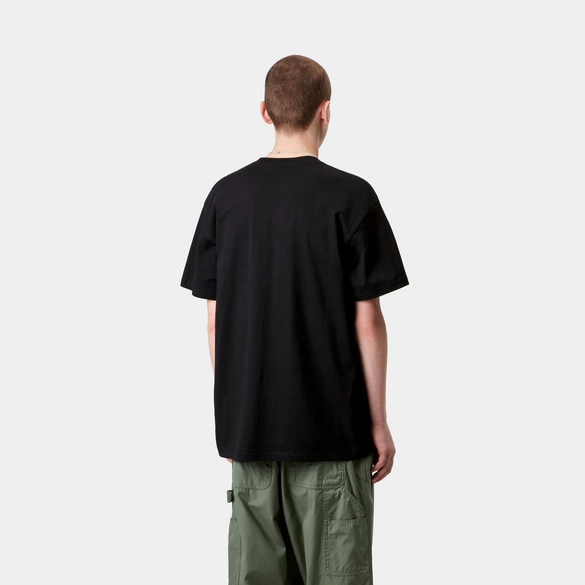Pocket Heart T-Shirt | Black / Black Carhartt WIP
