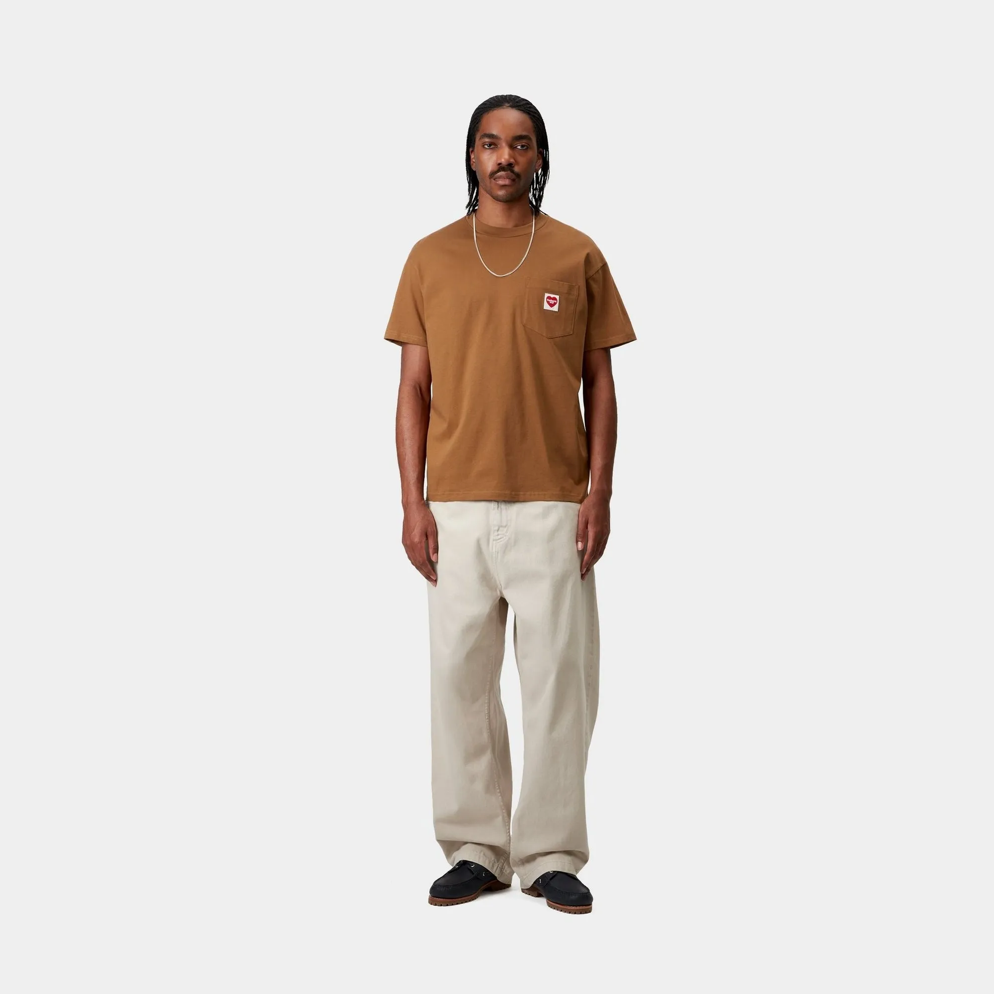 Pocket Heart T-Shirt | Hamilton Brown Carhartt WIP