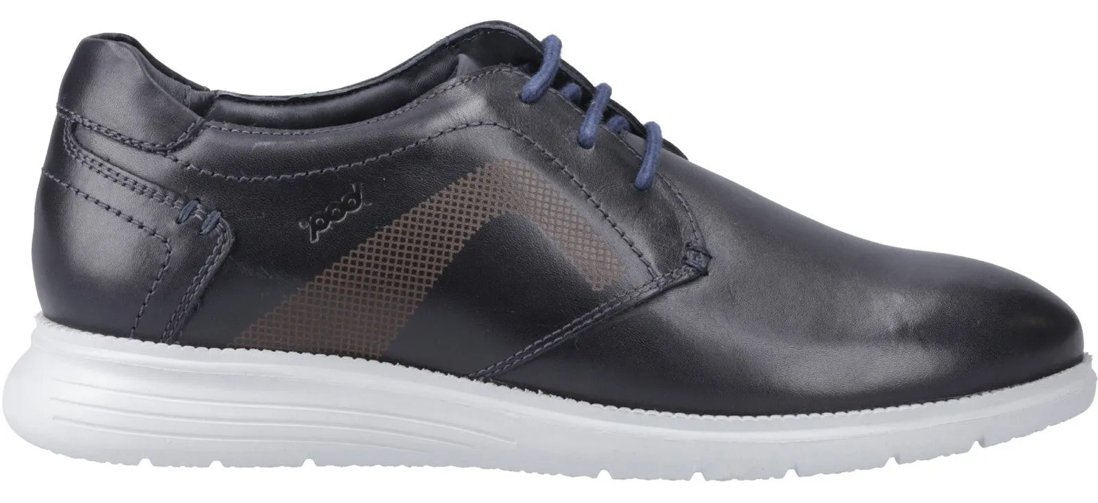 POD Aston Mens Leather Lace Up Casual Shoe