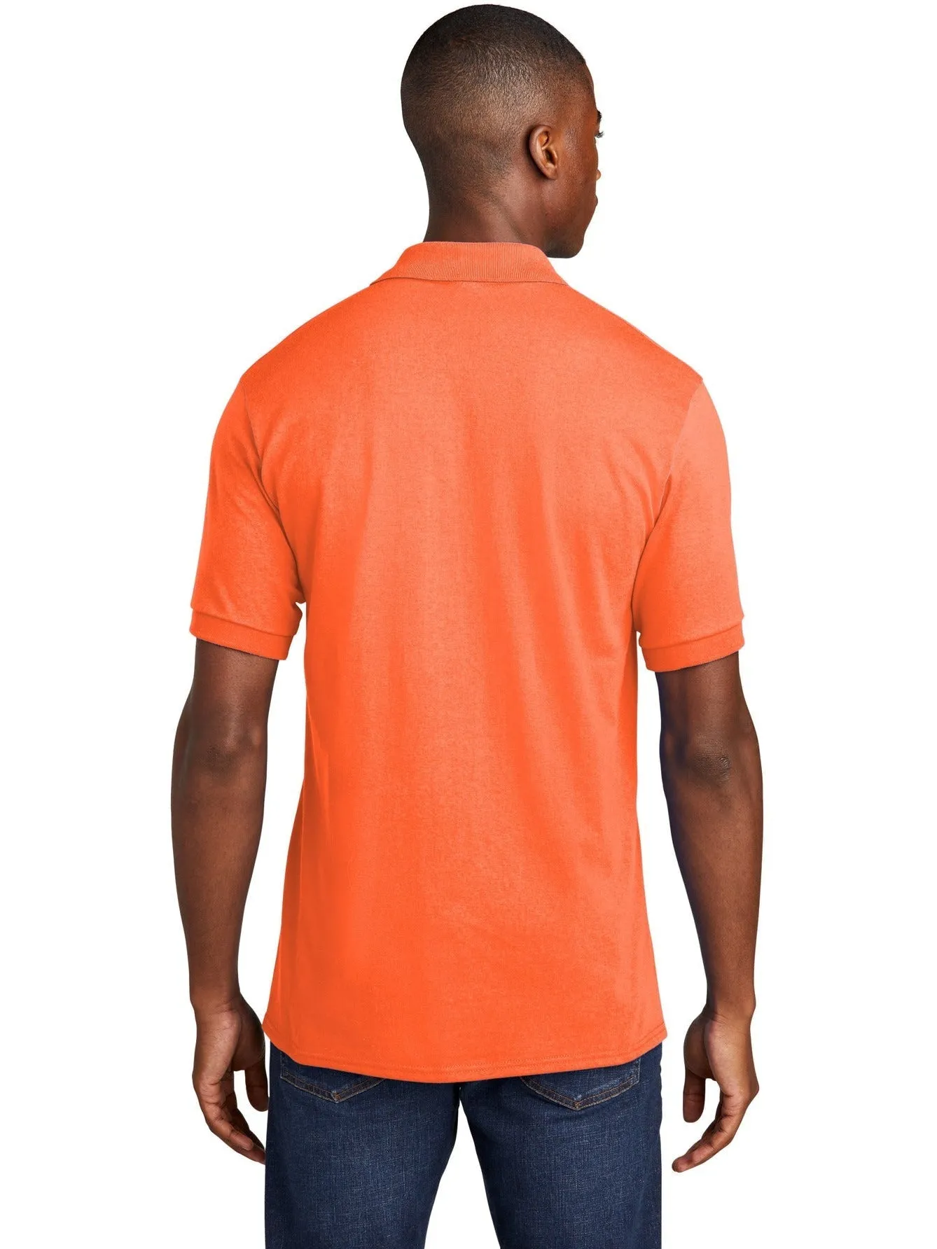 Port & CompanyCore Blend Jersey Knit Pocket Polo