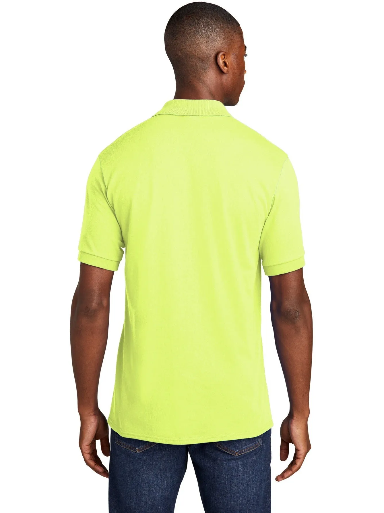 Port & CompanyCore Blend Jersey Knit Pocket Polo