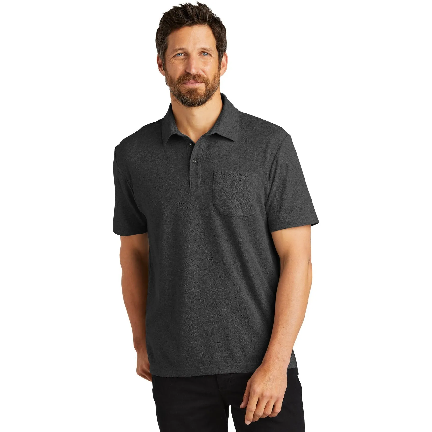 Port Authority C-Free Cotton Blend Pique Pocket Polo