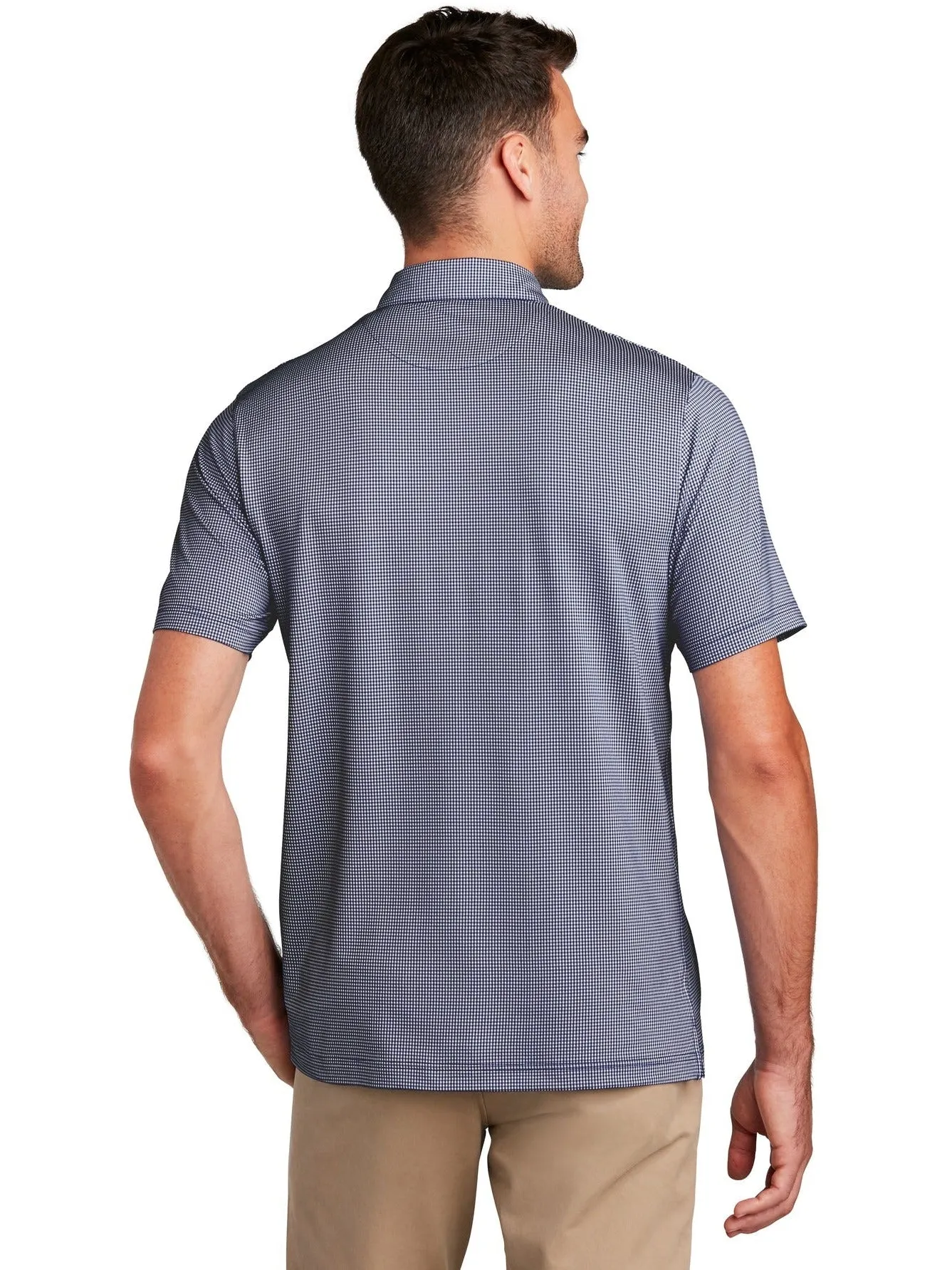 Port Authority Gingham Polo