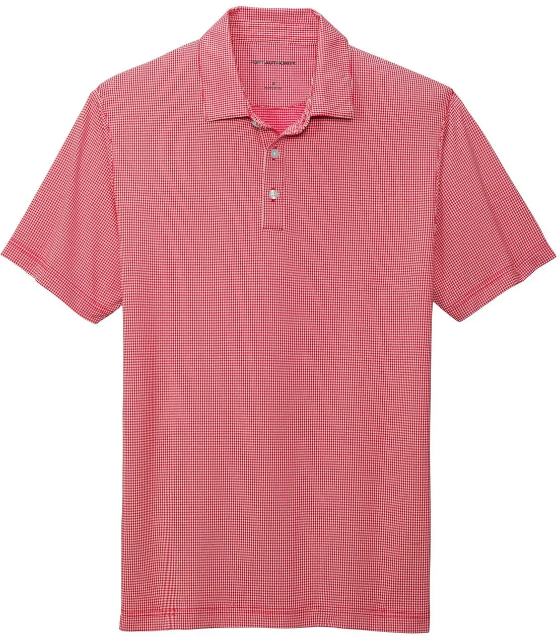 Port Authority Gingham Polo