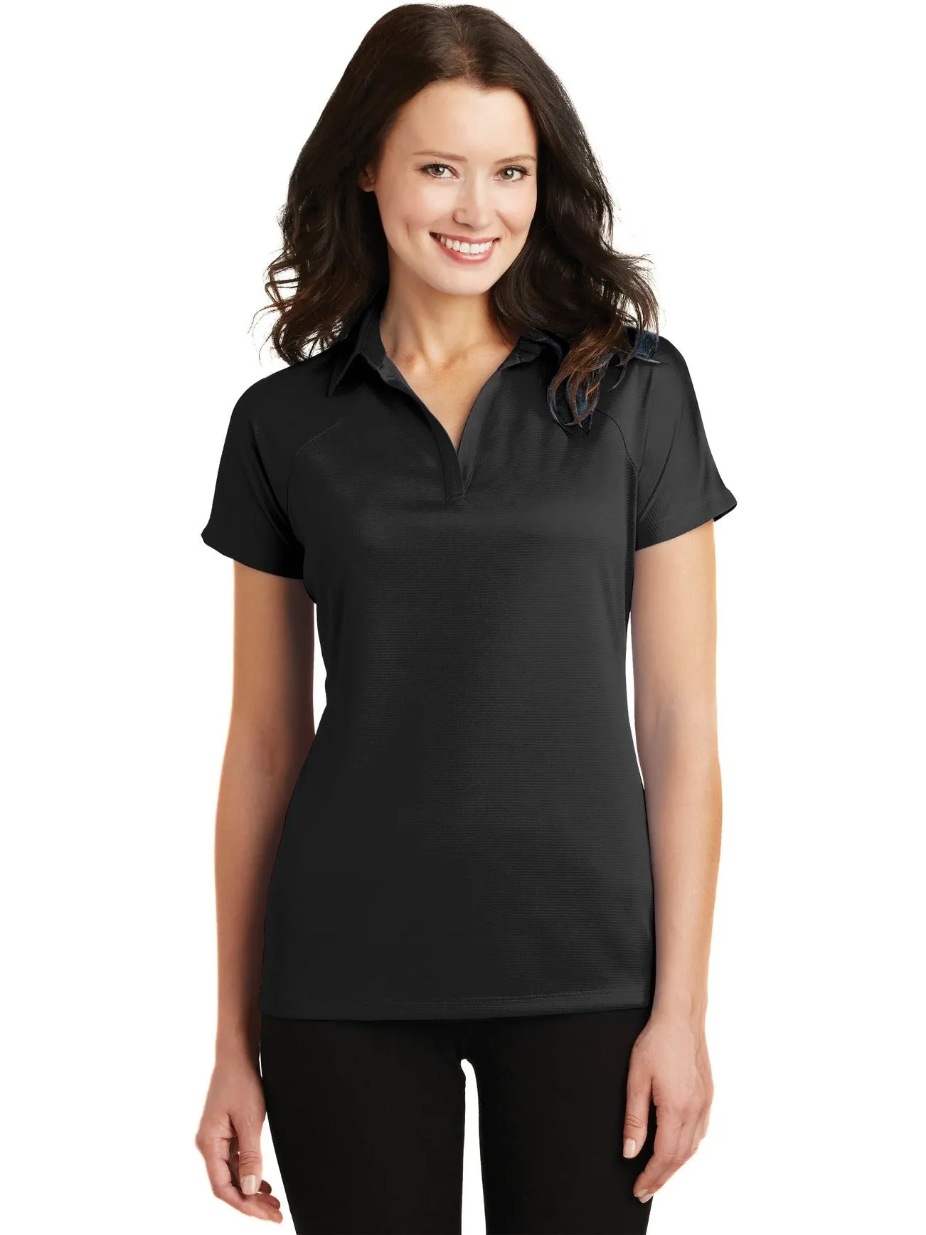 Port Authority Ladies Crossover Raglan Polo