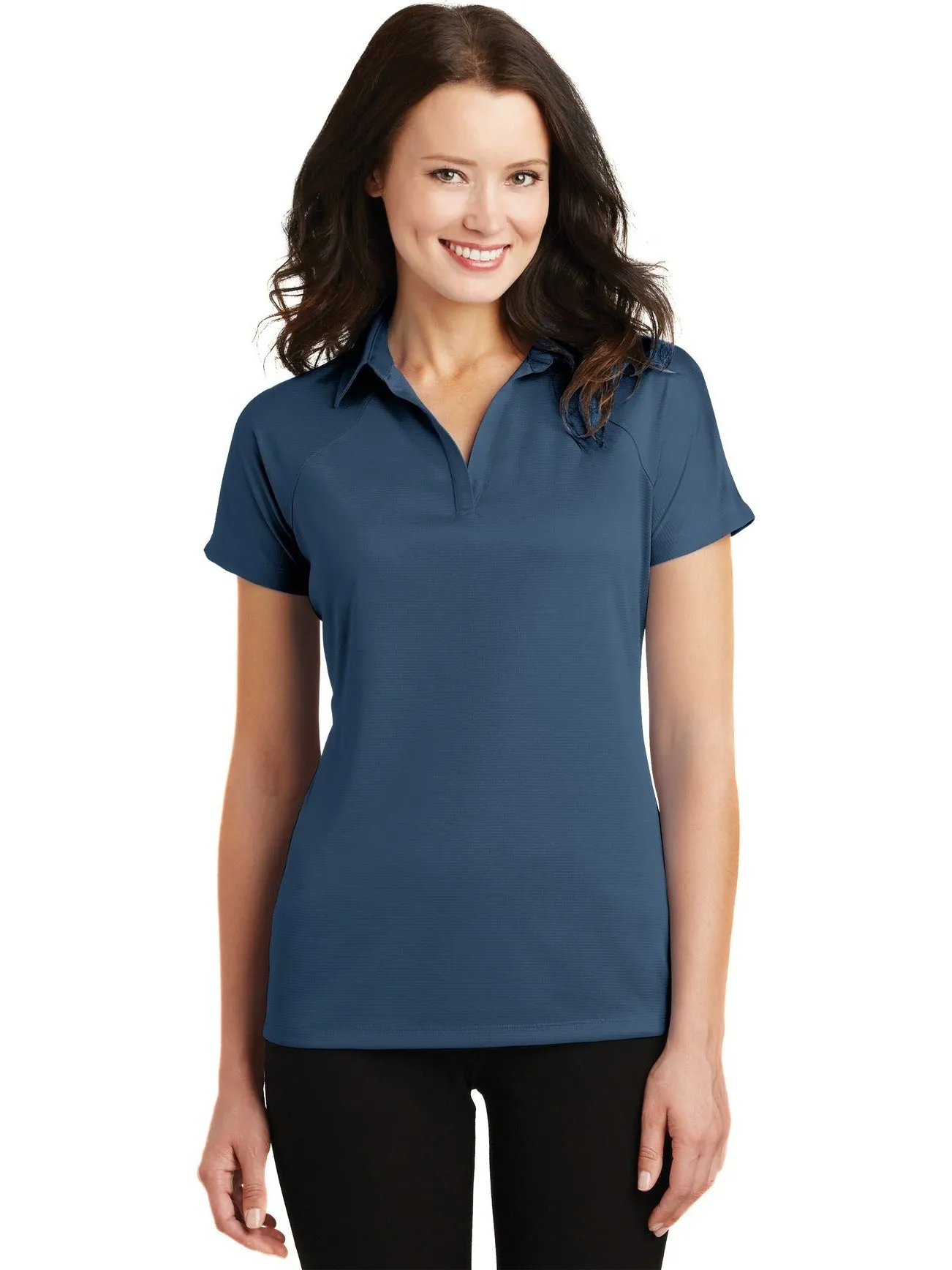 Port Authority Ladies Crossover Raglan Polo