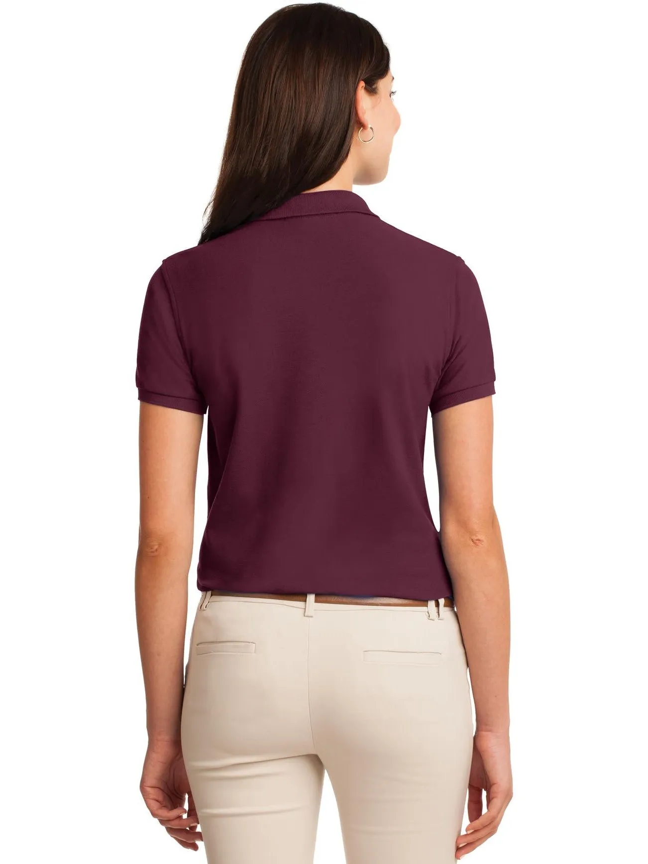 Port Authority Ladies Silk Touch Polo