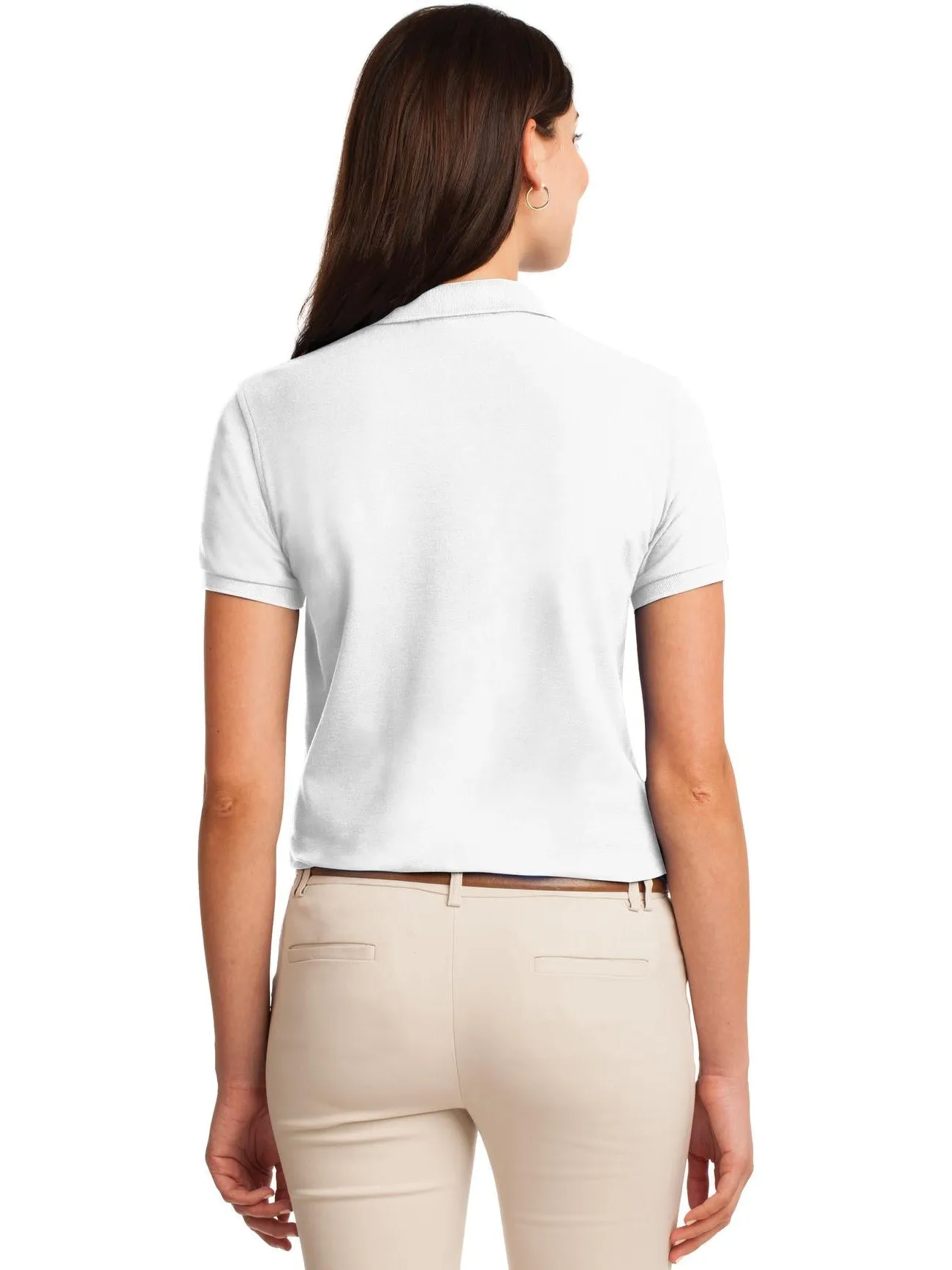 Port Authority Ladies Silk Touch Polo