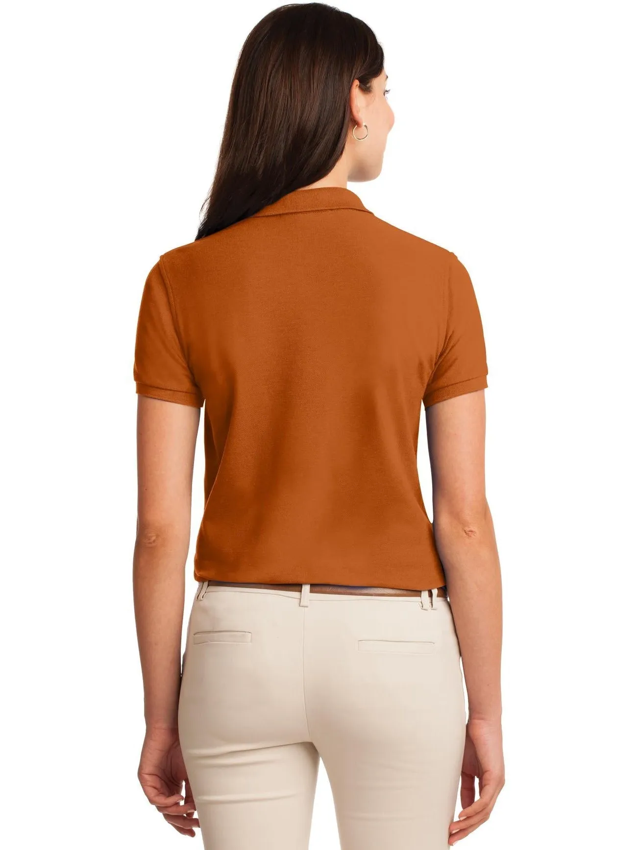 Port Authority Ladies Silk Touch Polo