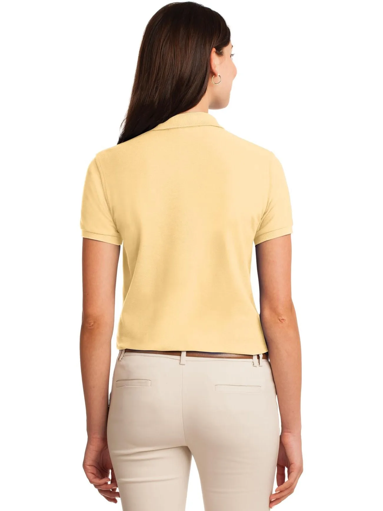 Port Authority Ladies Silk Touch Polo
