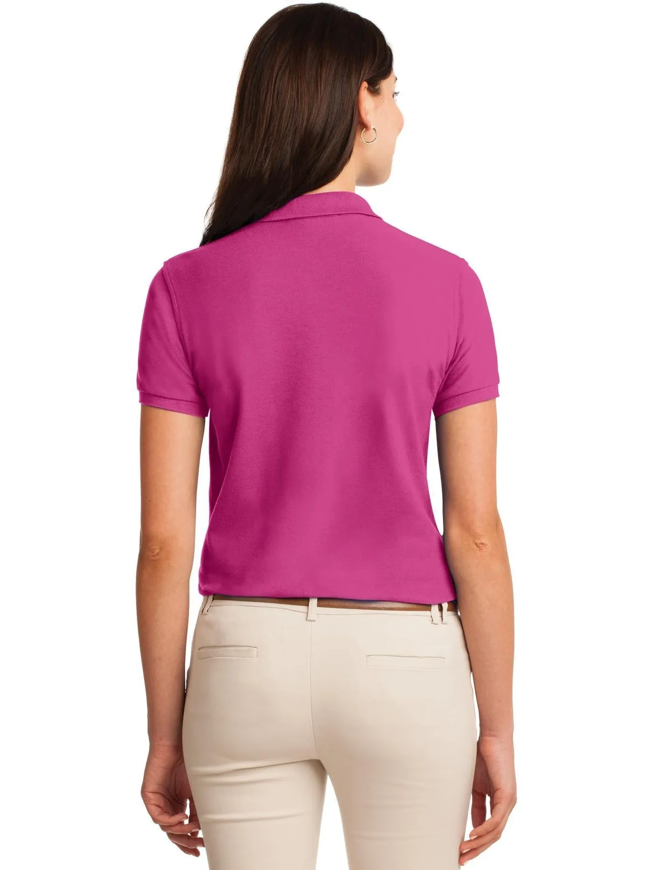 Port Authority Ladies Silk Touch Polo