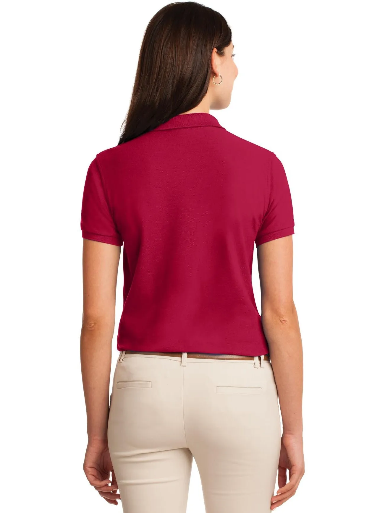 Port Authority Ladies Silk Touch Polo
