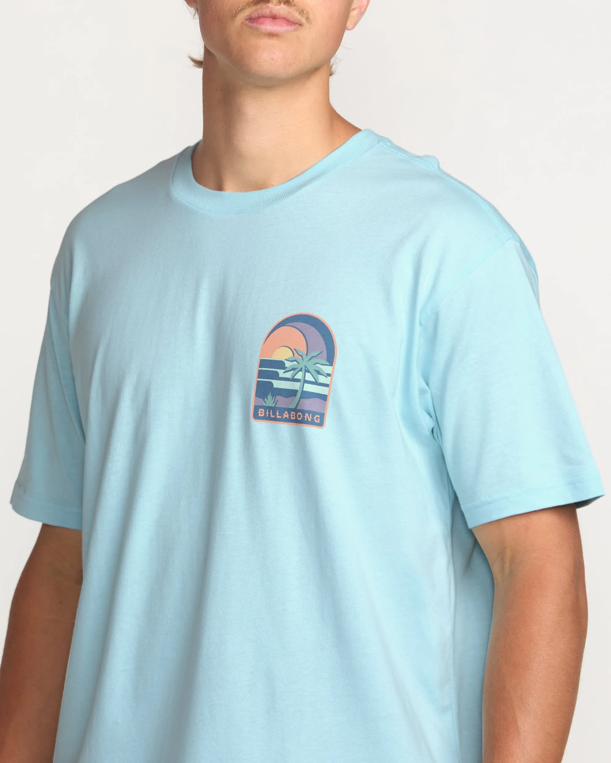 Portal Premium Tee - Coastal Blue Billabong