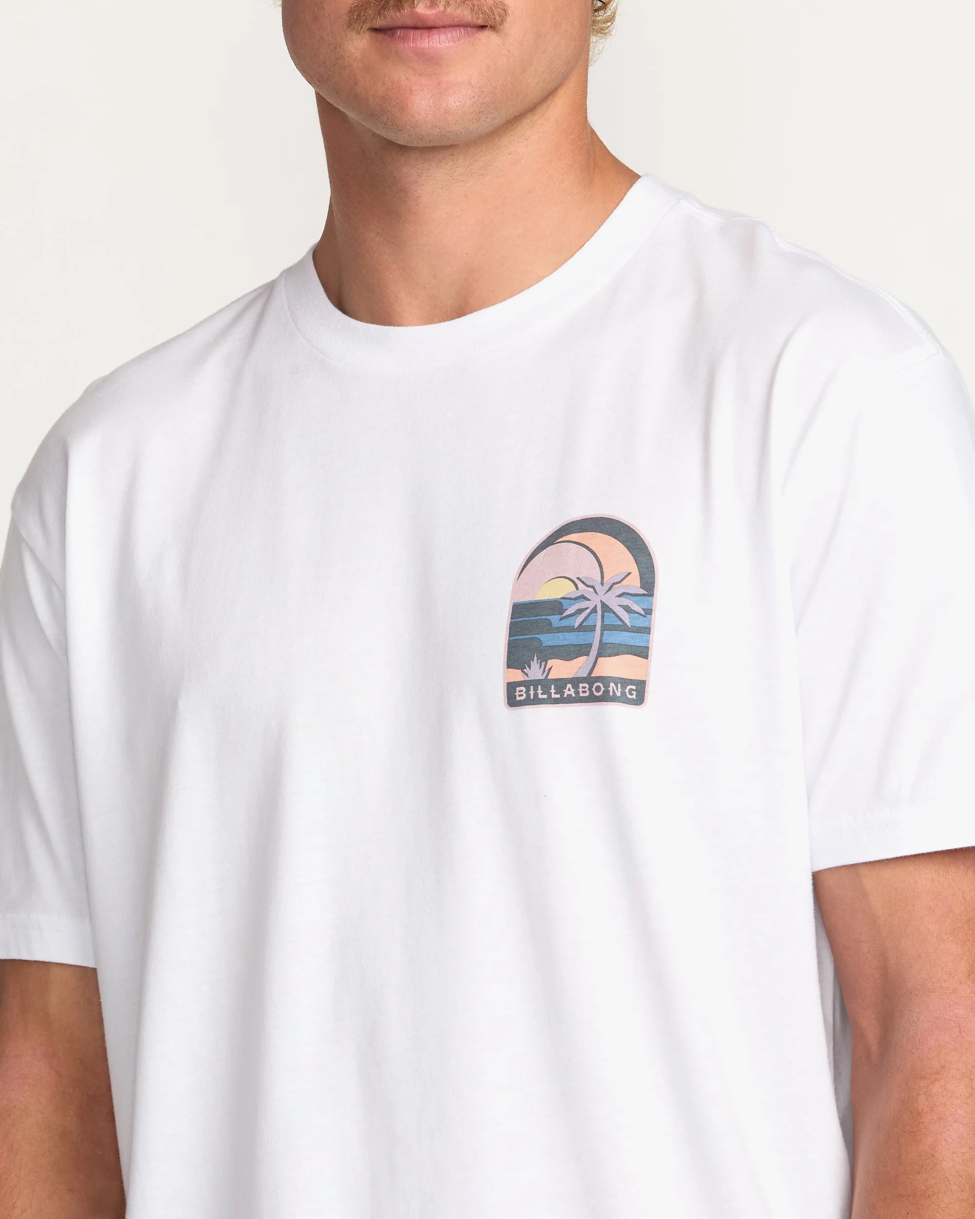 Portal Premium Tee - White Billabong