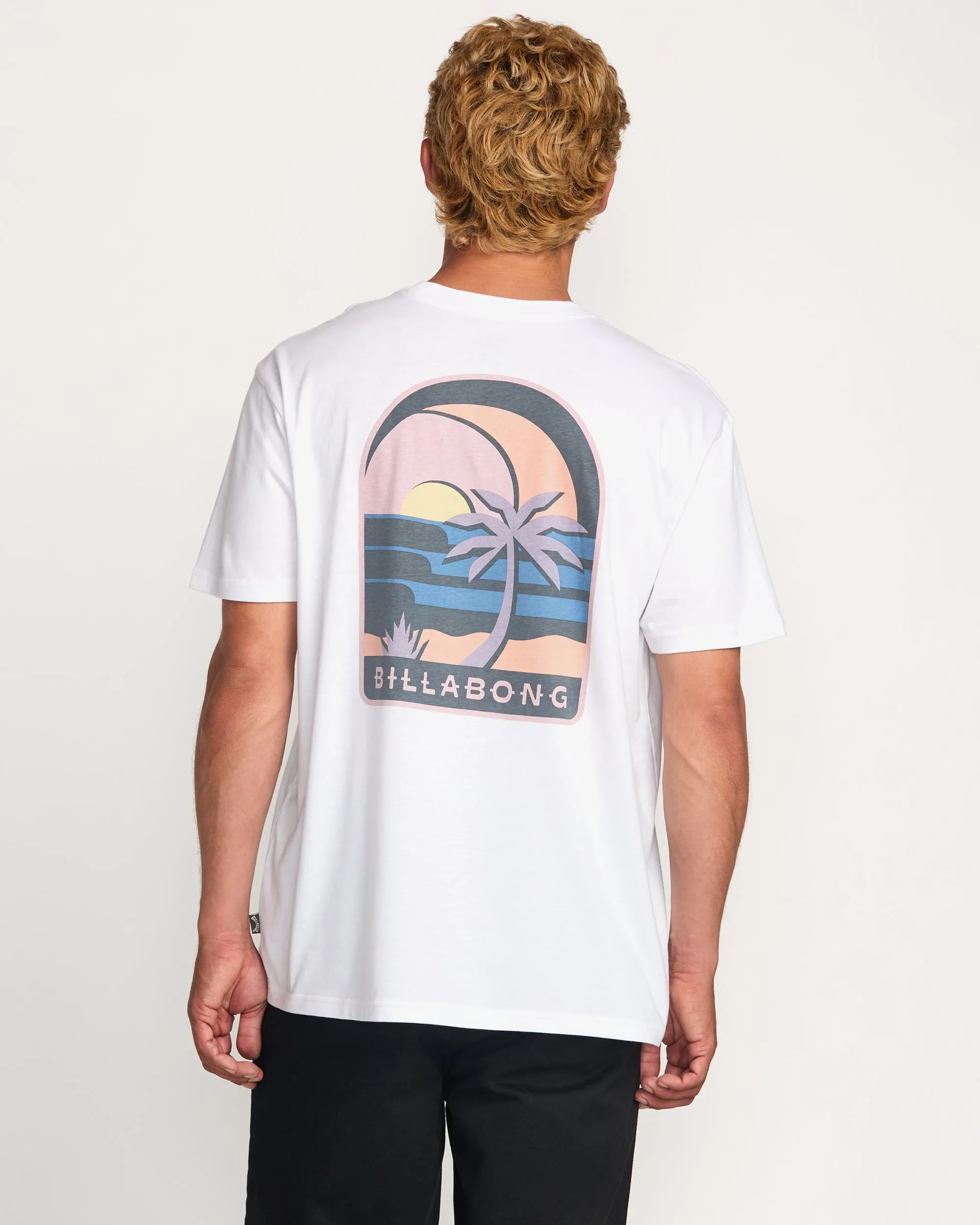 Portal Premium Tee - White Billabong